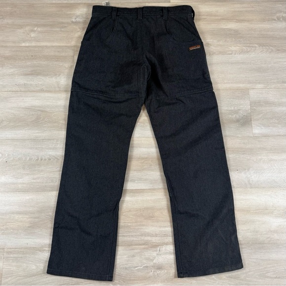 Patagonia Iron Forge Hemp Double Knee Workwear Canvas Black Men’s Size 31x30 - Picture 6 of 7